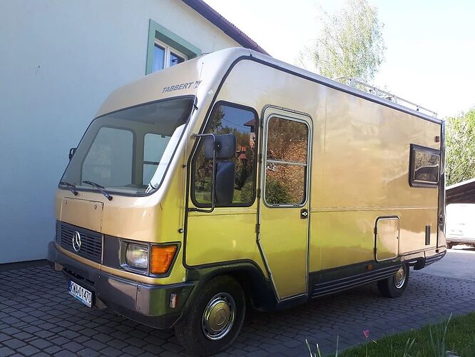 Re: Camping-car Daimler Benz de 1985 - Fomec.