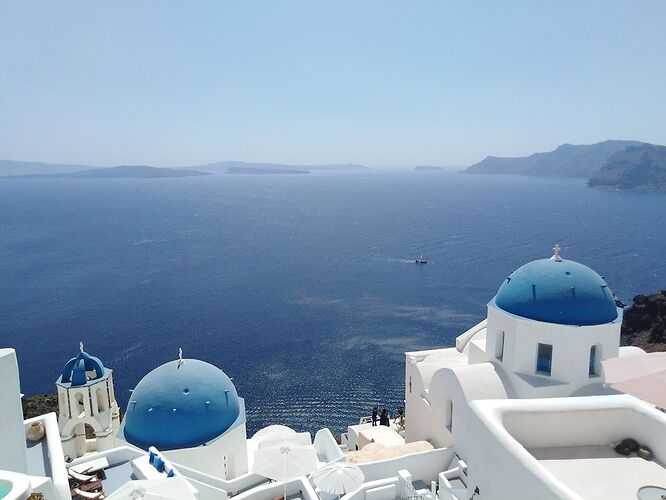 Récit Santorin la carte postale des Cyclades - PepetteEnVadrouille