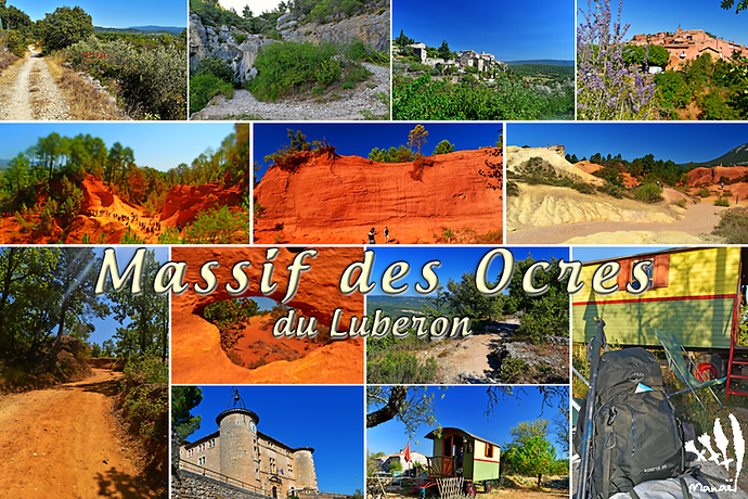 A la découverte du massif des ocres du Luberon - Philippe Manaël