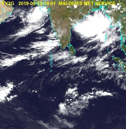 Météo du 13 Juin 2019 - Philomaldives Guide Safaris