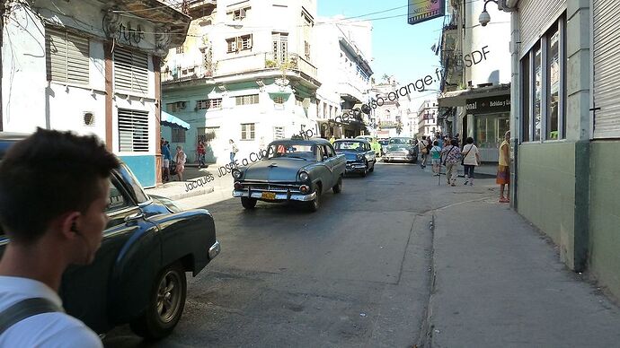Taxis depuis Vedado - Jacques JDSDF à CUBA