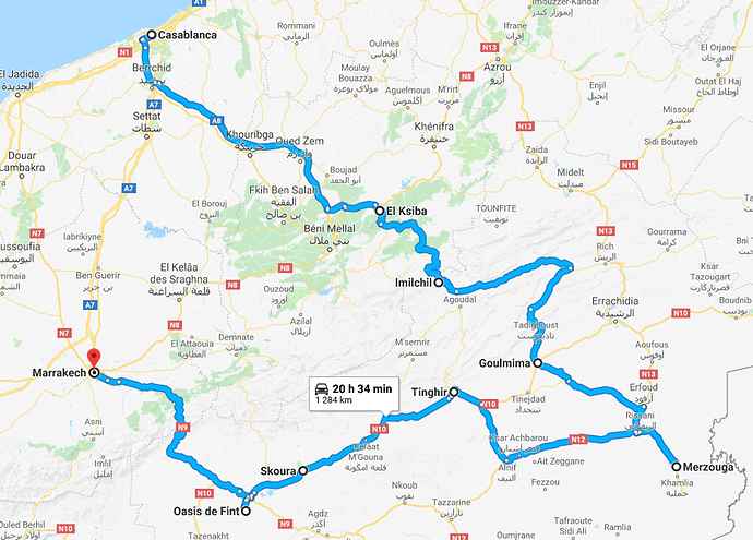 Re: Road trip au Maroc, boucle avec 2 enfants 4 et 6 ans : réaliste ? - franz2b