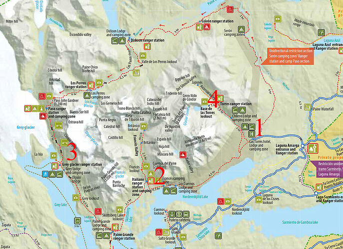 Trekk W Torres del Paine - df75015