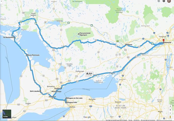 Roadtrip entre Québec et Ontario votre avis ? - PaulSk4