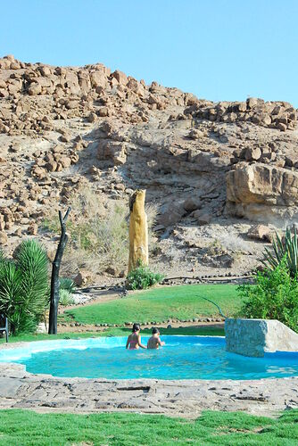 J7 en route pour Brandberg White Lady Lodge - llce