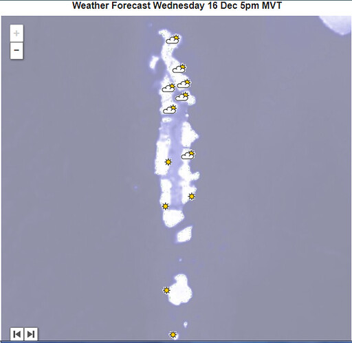 Météo du 16 Décembre 2020 - Philomaldives Ex guide Safaris