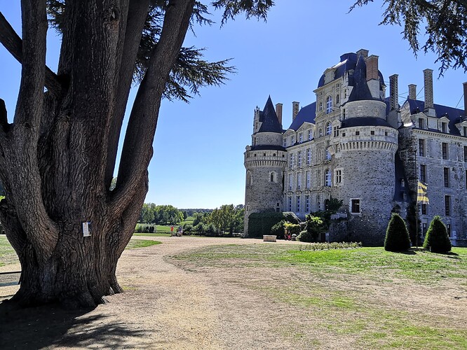 Le château de Brissac, près d Angers