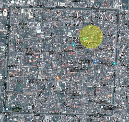 Fan room à 300 bahts à Chiang Mai en avril ? - DenisVoyageur