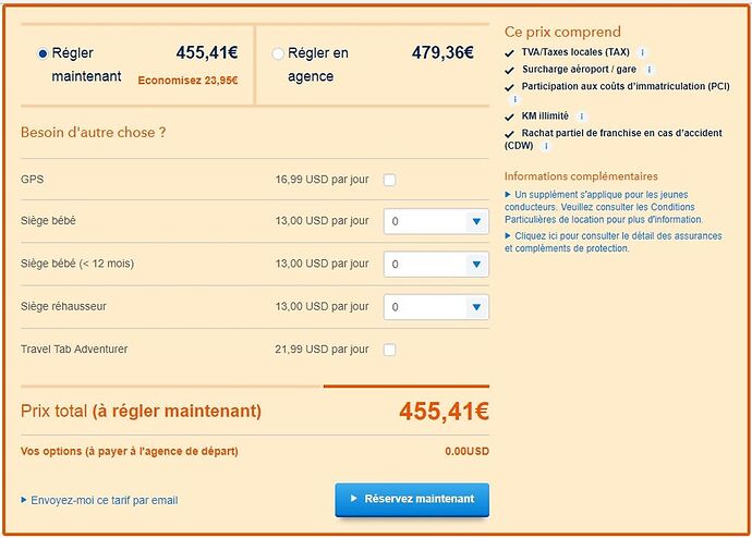 Re: assurances location voiture - En-je-vin