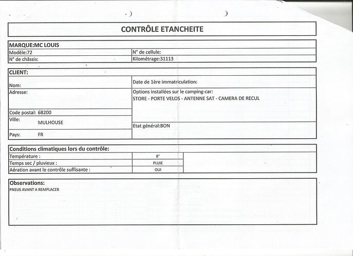 Contrôle d'étanchéité - Fomec.