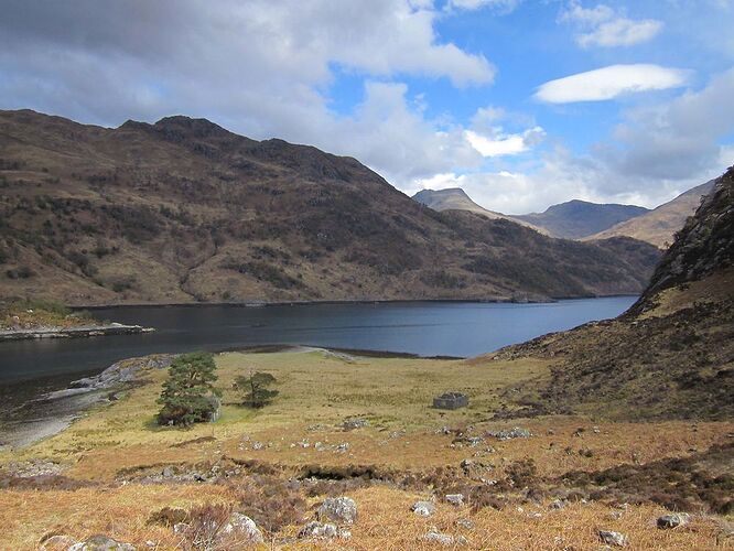 Petite rétrospective suggérée par ce carrefour . Images du Knoydart  - calamity jane