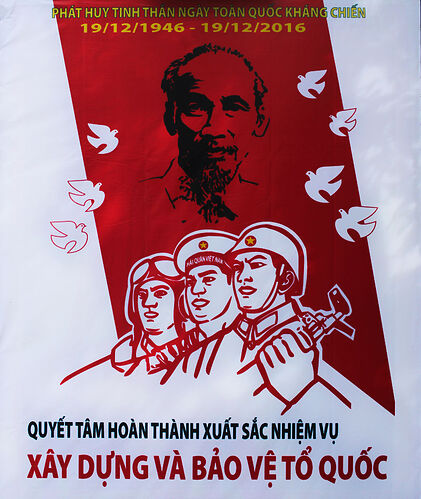 Vietnam et affiches de propagandes 2016/17 - dekart