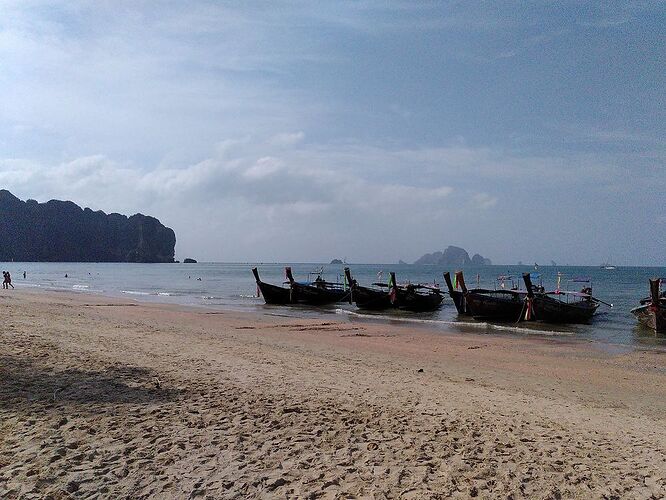 j7 -  Railay beach et Klong muang beach...  - llce