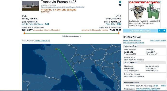 Re: Retard d'avion : +/- 3 heures : comment savoir - gilloraymondo