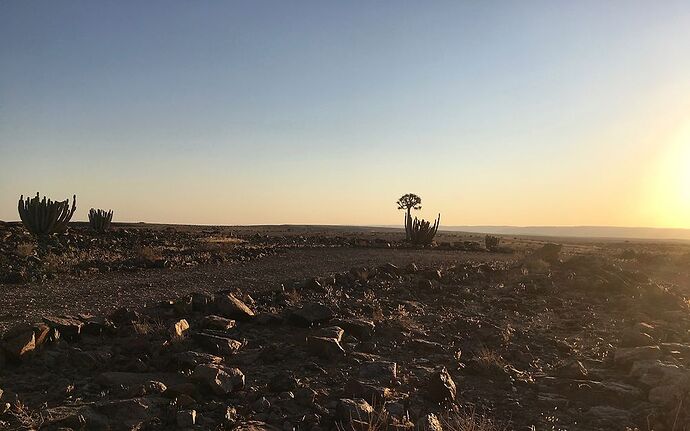 Fish River Canyon, côté Ouest. - PATOUTAILLE