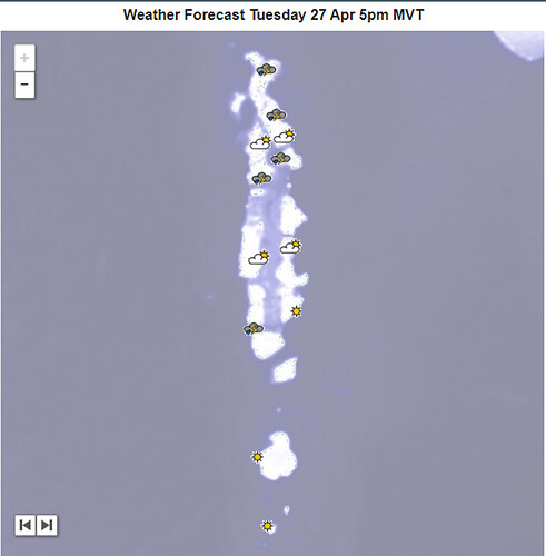 Météo du 27 Avril 2021 - Phil Ô Maldives Guide Safaris