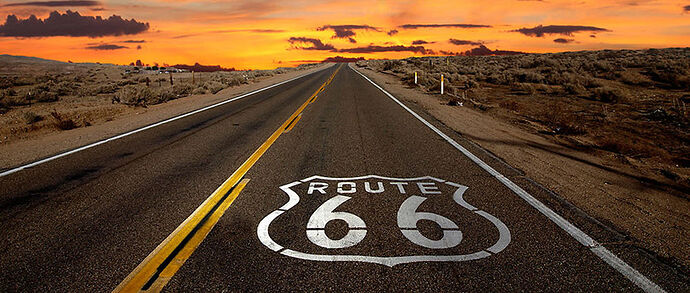 Route 66 en Harley - Nicolas-Controni