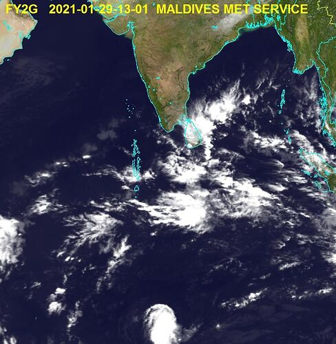 Météo du 29 Janvier 2021 - Philomaldives Ex guide Safaris