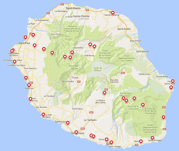 Sous l’eau et par dessus les nuages à la Réunion - chiktika