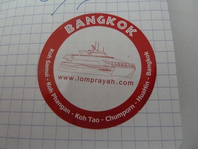 Carnet voyage Koh samui - Koh Tao - Bangkok - badouard