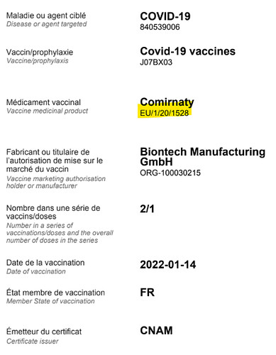 Re: Formalités de vaccination sur MySejahtera - JOMG-Bondy