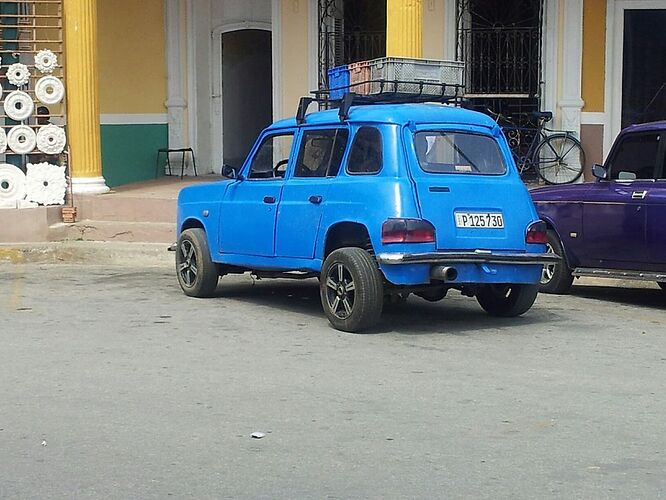 Vieilles françaises à Cuba - zapata33