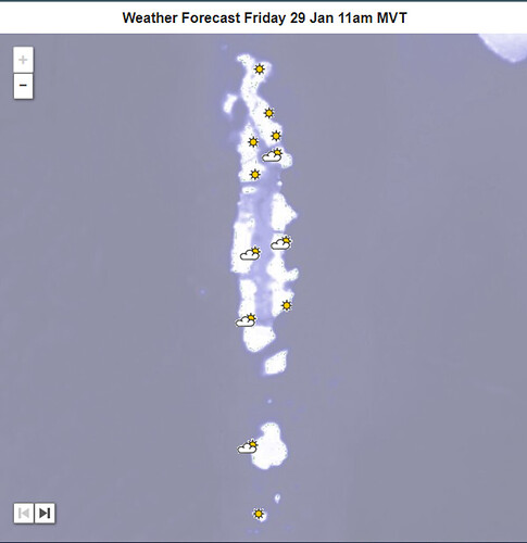 Météo du 29 Janvier 2021 - Philomaldives Ex guide Safaris