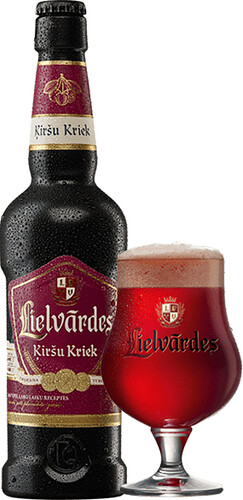 Bière lettonne à la cerise LIELVARDES KIRŠU**** - Mrjo