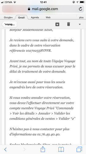 Re: voyageprive.com - ALTUNGULISTAN