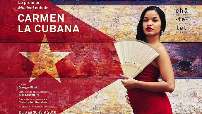 Carmen la Cubana, La Havane -  Paris 2016  - viajecuba2016