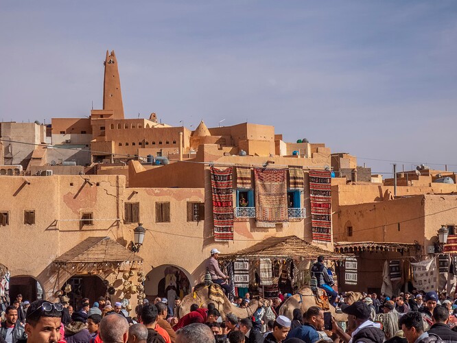 Place du marché de Ghardaïa