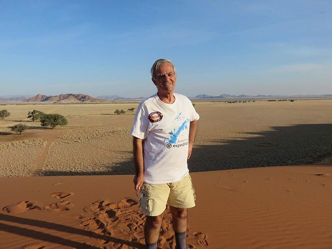 Re: Premier voyage en solo, et premier voyage en Namibie - yensabai