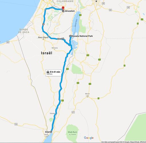 Re: Route de Eilat à Jerusalem - Mitch34