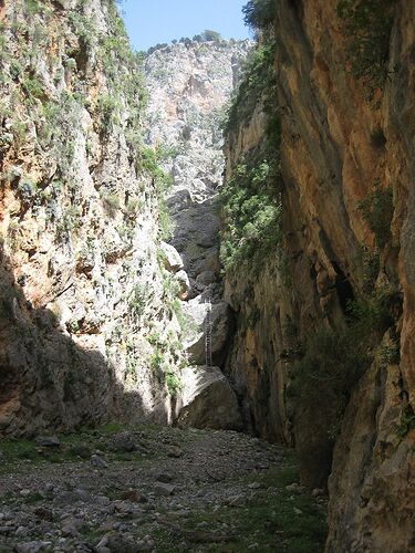 Gorges Aradena - Gilles