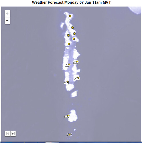 Météo du 07 Janvier 2019 - Philomaldives Guide Safaris