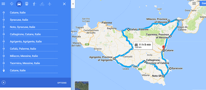 1 semaine en Sicile de l'est en autotour - de Catane à Céfalu, en passant par Agrigente, Caltagirone, Noto, Syracuse, Taormina , l'Etna et Vulcano - Mathou2139