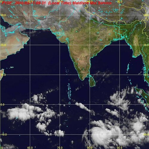 Météo du Jour ! - Philomaldives Guide Safaris