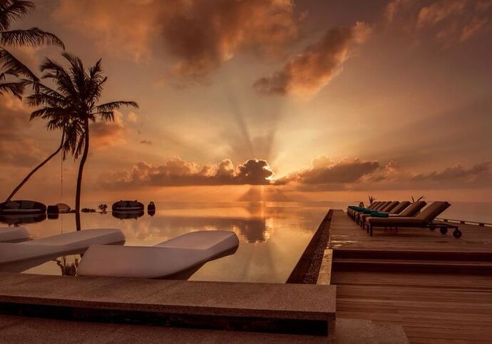 Sunset ou Sunrise aux Maldives - Philomaldives Guide Safaris