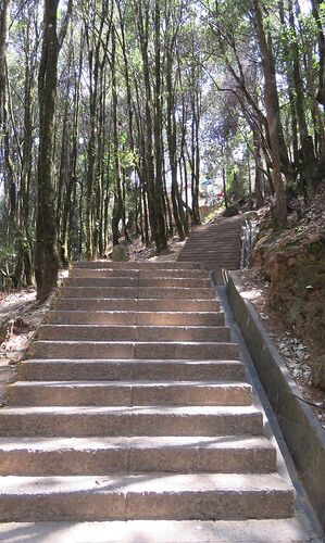 Weibaoshan, la montagne taoïste.  - PATOUTAILLE