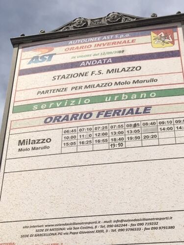 Bus milazzo port-gare - Tonton65