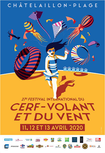 Festival international du cerf-volant et du vent de Châtelaillon-Plage