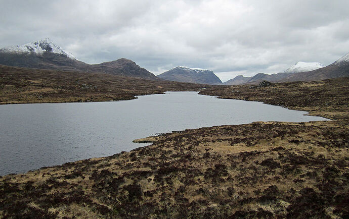 Des Heights of Kinlochewe au lochan Fada - calamity jane Des Heights of Kinlochewe au lochan Fada - calamity jane