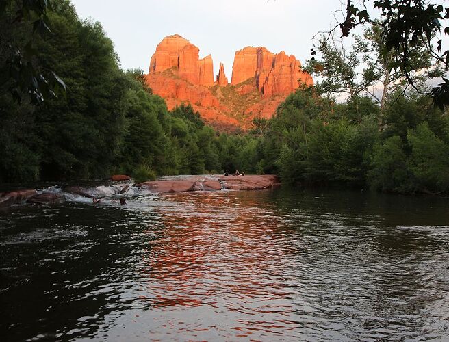 Crescent Moon au sud de Sedona  - Hiacinthe