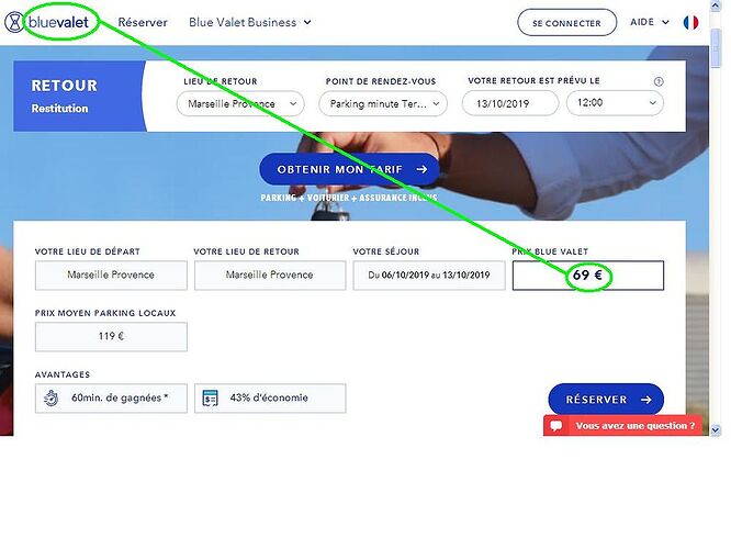 Re: Blue Valet, bof bof ... - Gilles. Re: Blue Valet, bof bof ... - Gilles.