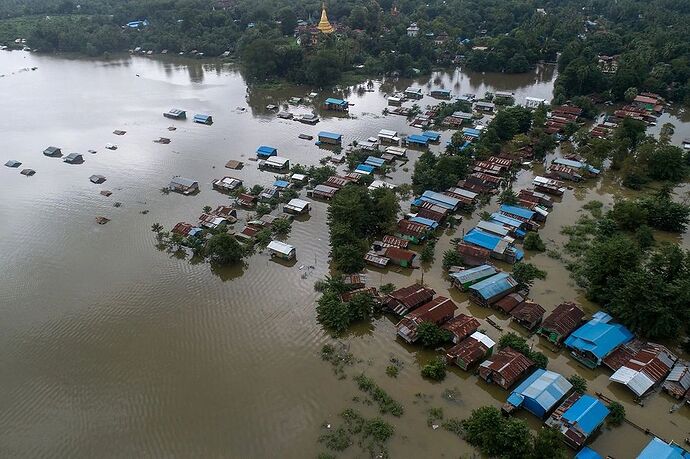 Inondations en Birmanie - kristofe