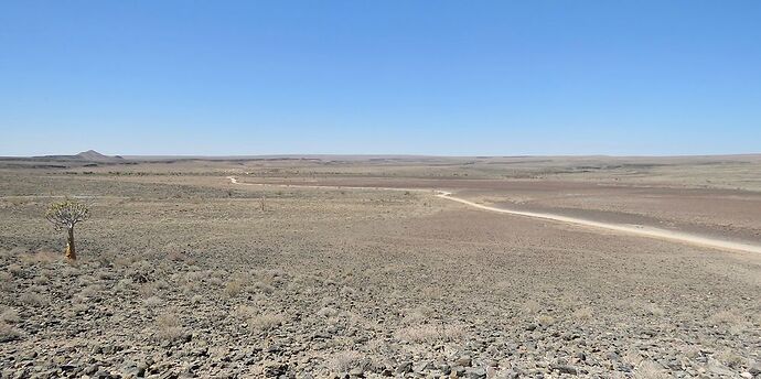 Fish River Canyon, côté Ouest. - PATOUTAILLE