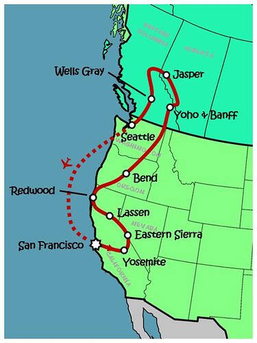 Re: 7 jours de Road Trip San Francisco - San Francisco  - Lapinous