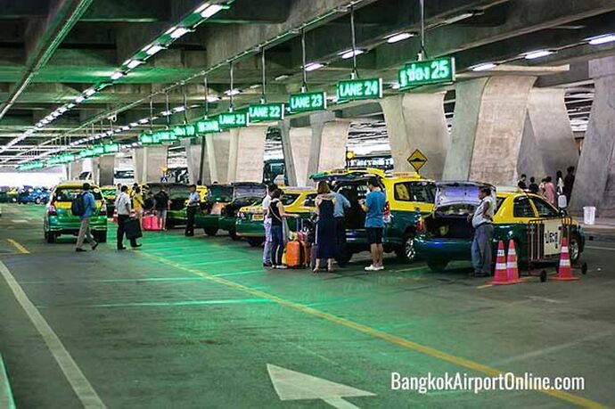 Re: taxi ä l aeroport de Bangkok - Kentin9