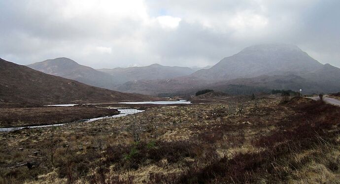 Entre glen Carron et glen Torridon - calamity jane