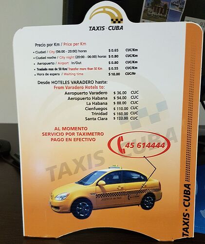 Re: distances et prix des taxis privés sur cette base 0.50 du km - zapata33